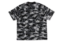 PALM TREE CAMO ONE POINT RELAXED FIT TEE