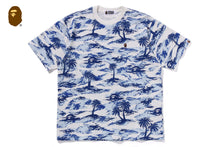 PALM TREE CAMO ONE POINT RELAXED FIT TEE
