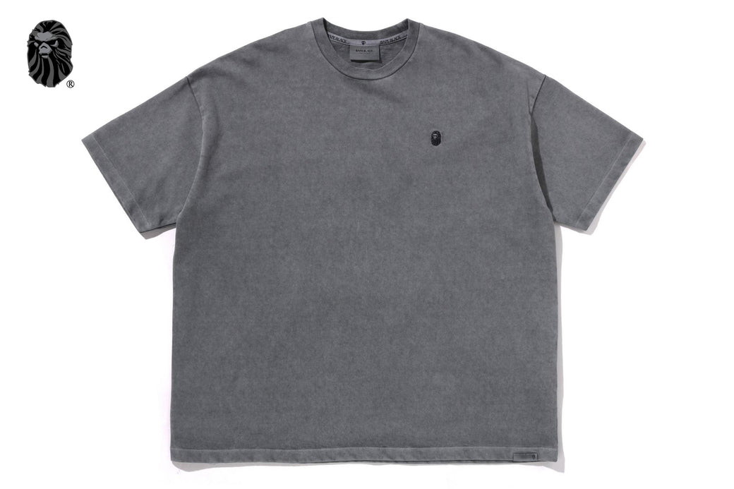 【BAPE】BAPE BLACK ROPE STITCH WASHED TEE 要在庫確認 BAPE Black Rope Stitch Washed Tee Black 男装- SS25 - CN