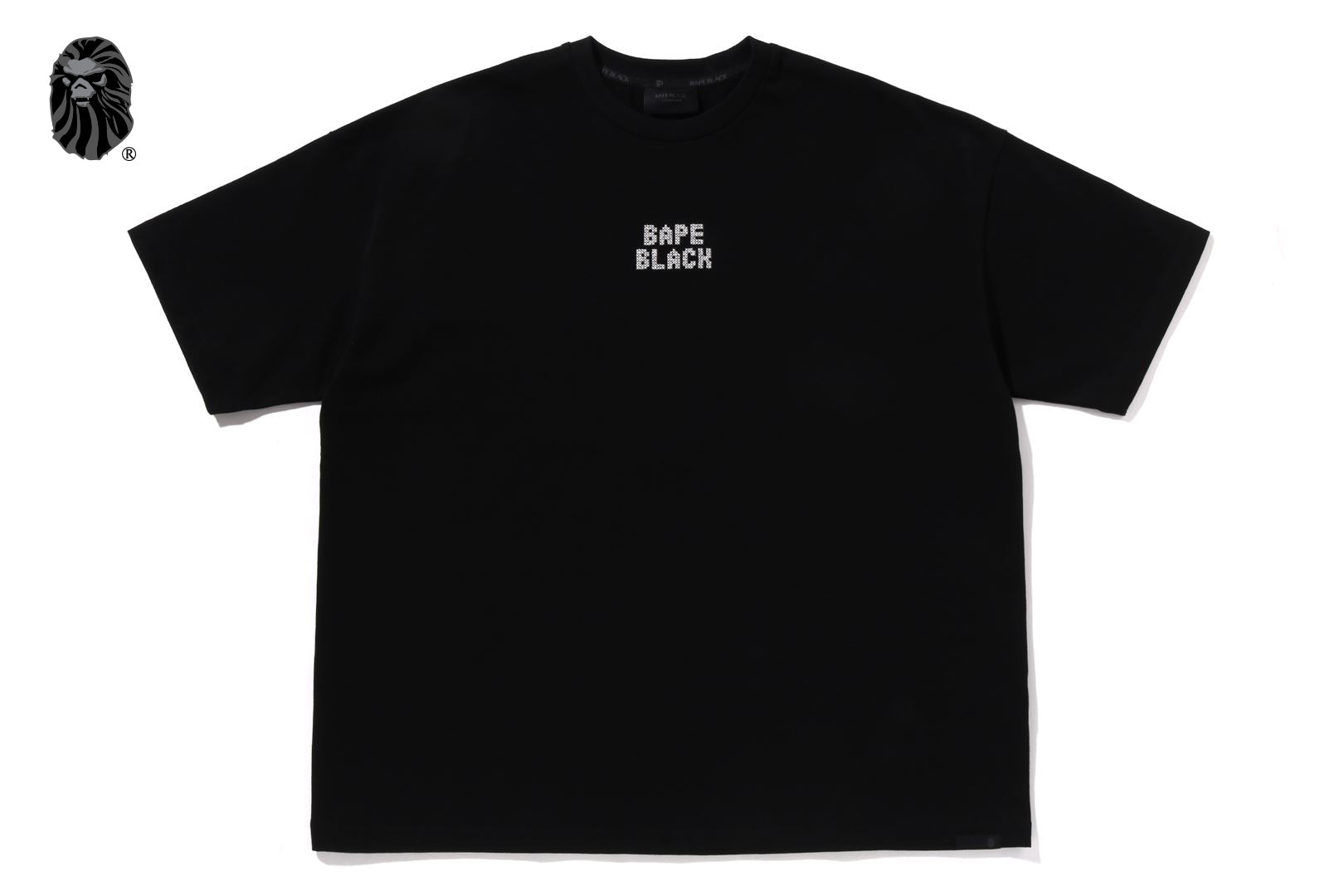 BAPE BLACK EMB RESORT TEE | bape.com