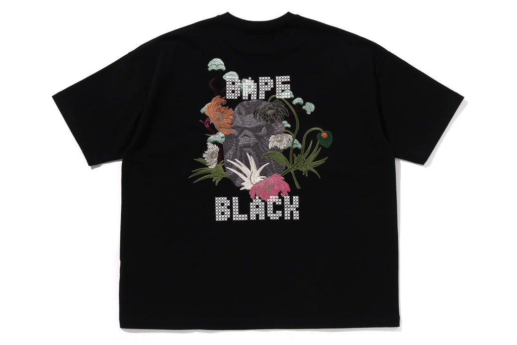 【A BATHING APE】BAPE BLACK EMB RESORT TEE 要在庫確認 BAPE BLACK EMB RESORT TEE | bape.com