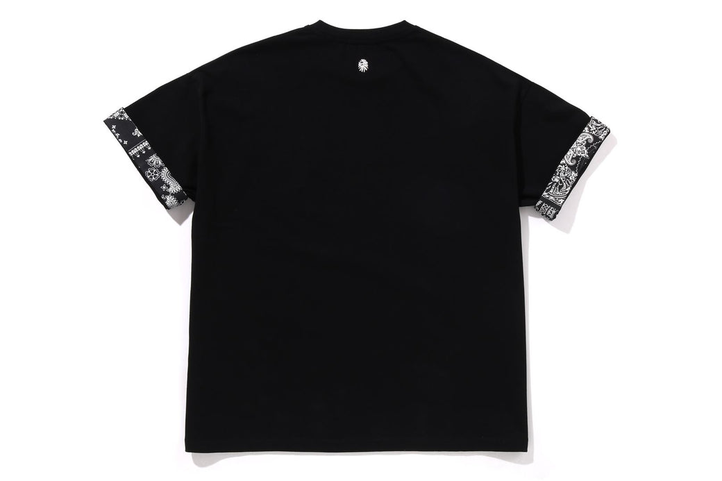 BAPE X MMJ 】GARMENT DYE LOGO RELAXED FIT TEE 15TH | bape.com