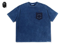 BAPE BLACK PAISLEY POCKET TEE #1