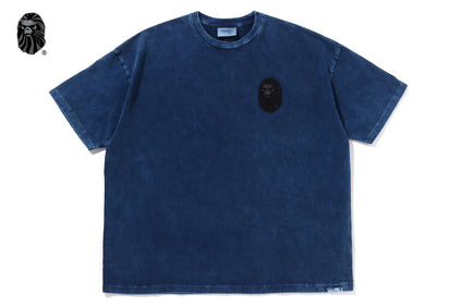 BAPE BLACK BAPE BADGE LOGO TEE #1