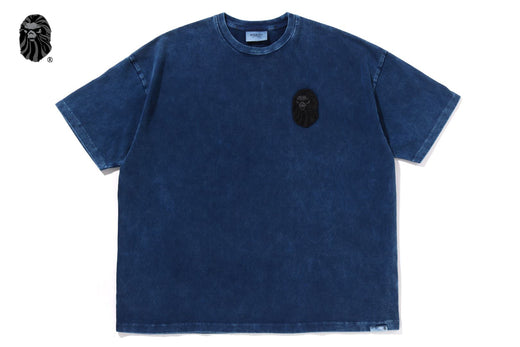 BAPE BLACK BAPE BADGE LOGO TEE #1