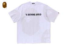 WATER PRINT APE HEAD RELAXED FIT TEE