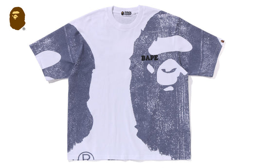 WATER PRINT APE HEAD RELAXED FIT TEE