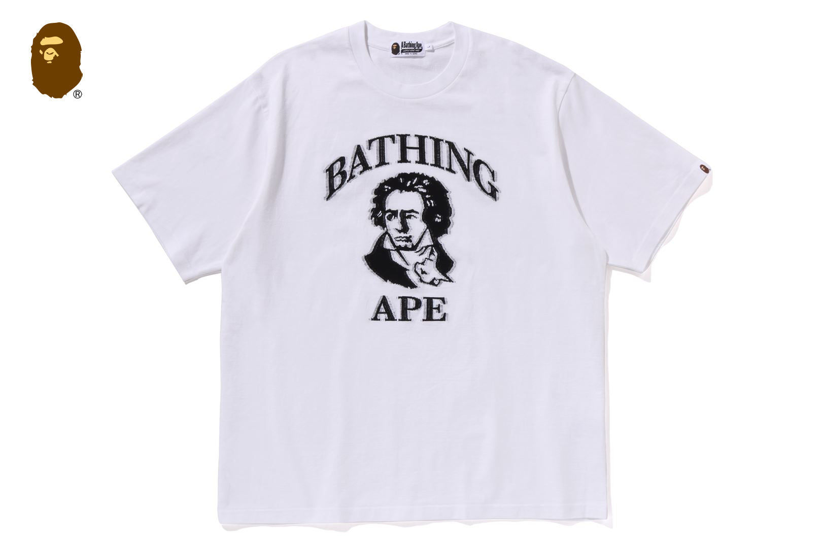 A BATHING APE☆ベートーベン風グラフィック Tシャツ A BATHING APE☆ベートーベン風グラフィック Tシャツ (A BATHING
