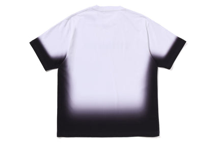 SPRAY PRINT BATHING APE LOGO RELAXED FIT TEE
