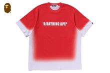 SPRAY PRINT BATHING APE LOGO RELAXED FIT TEE
