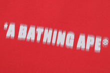 SPRAY PRINT BATHING APE LOGO RELAXED FIT TEE