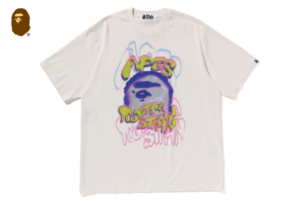 すぐ届く【A BATHING APE】Tシャツ HEAVY WASHED LOGO RELAXED A BATHING APE｜HEAVY WASHED LOGO RELAXED FIT TEE | Rakuten