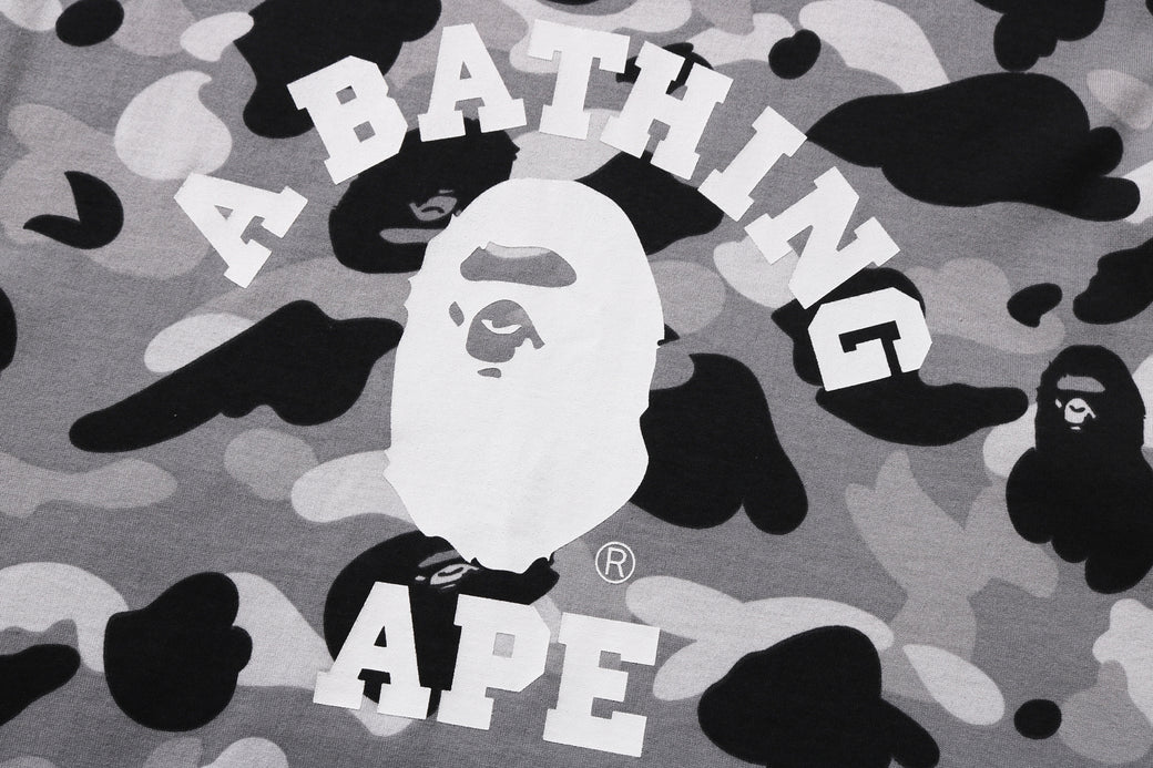 1ST CAMO COLLEGE OVERSIZED TEE | bape.com