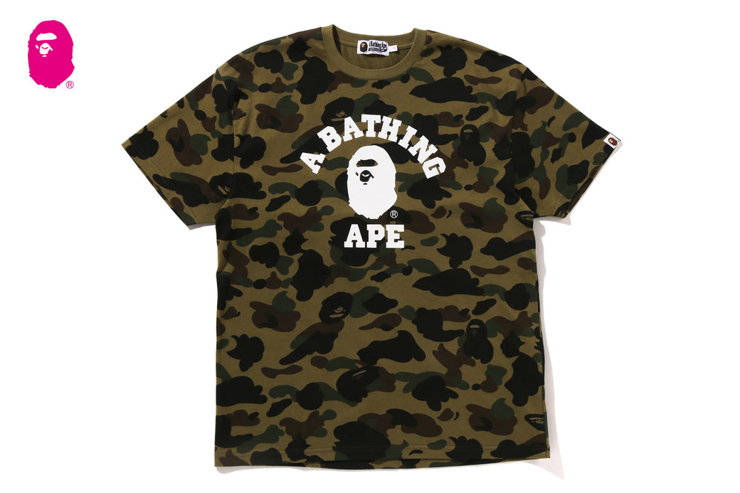 【A BATHING APE】3色展開 1ST CAMO COLLEGE OVERSIZED TEE 1ST CAMO COLLEGE OVERSIZED TEE LADIES – us.bape.com
