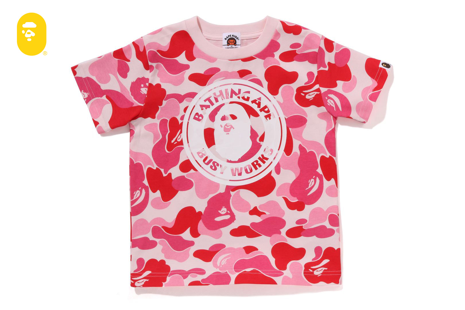 ABC CAMO BUSY WORKS TEE | bape.com