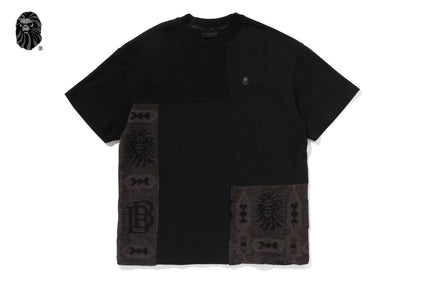 FABRIC PATCHWORK TEE