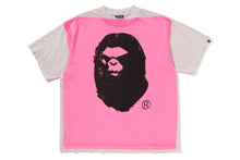 【 BAPE X SAINT MXXXXXX 】MAD FACE HANDPRINTING TEE