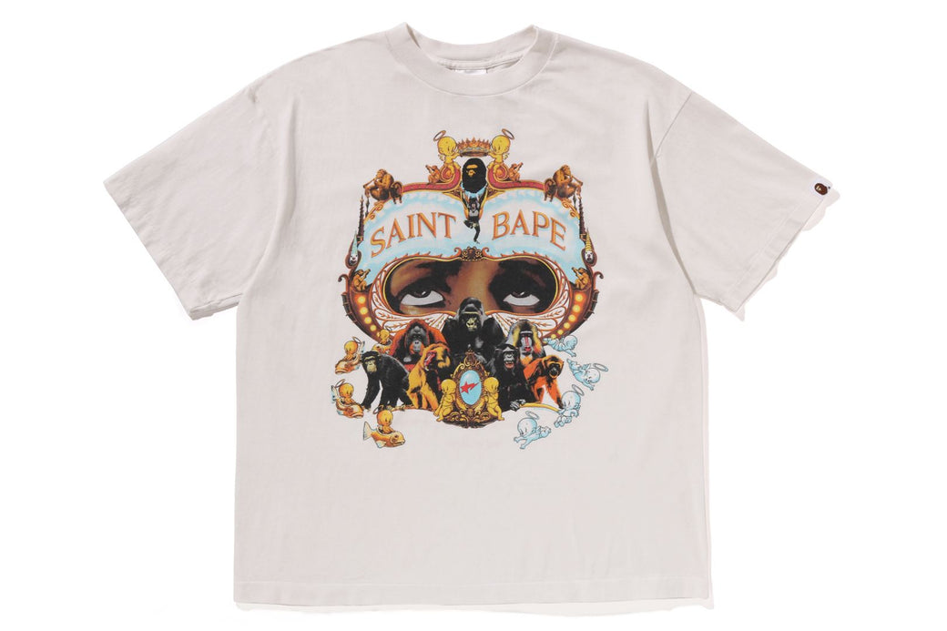 THE XXXXXX ペケサンダル BAPE X SAINT MXXXXXX 】GENERATION TEE | bape.com