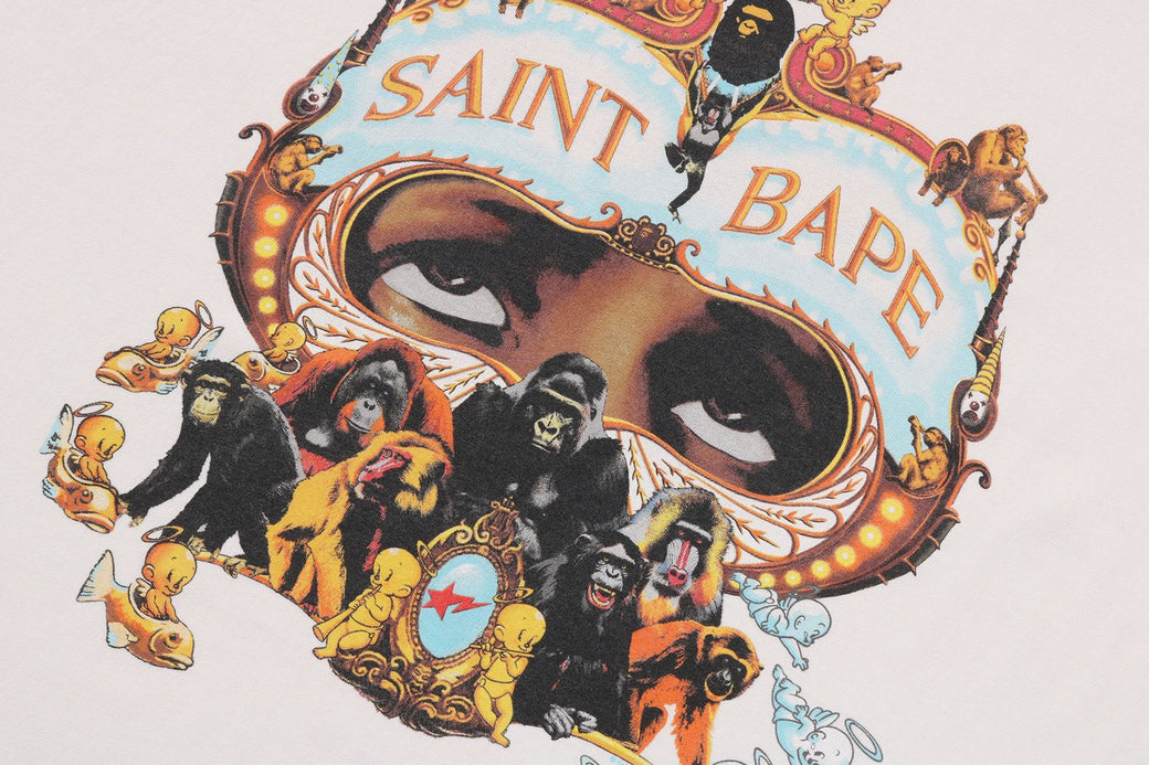 BAPE X SAINT MXXXXXX 】GENERATION TEE | bape.com