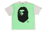 【 BAPE X SAINT MXXXXXX 】MAD FACE HANDPRINTING TEE