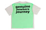 【 BAPE X SAINT MXXXXXX 】MAD FACE HANDPRINTING TEE
