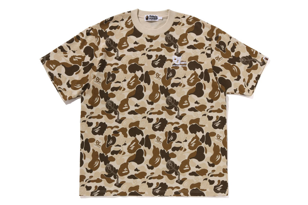 BAPE X DEF JAM 】CAMO RELAXED FIT TEE | bape.com
