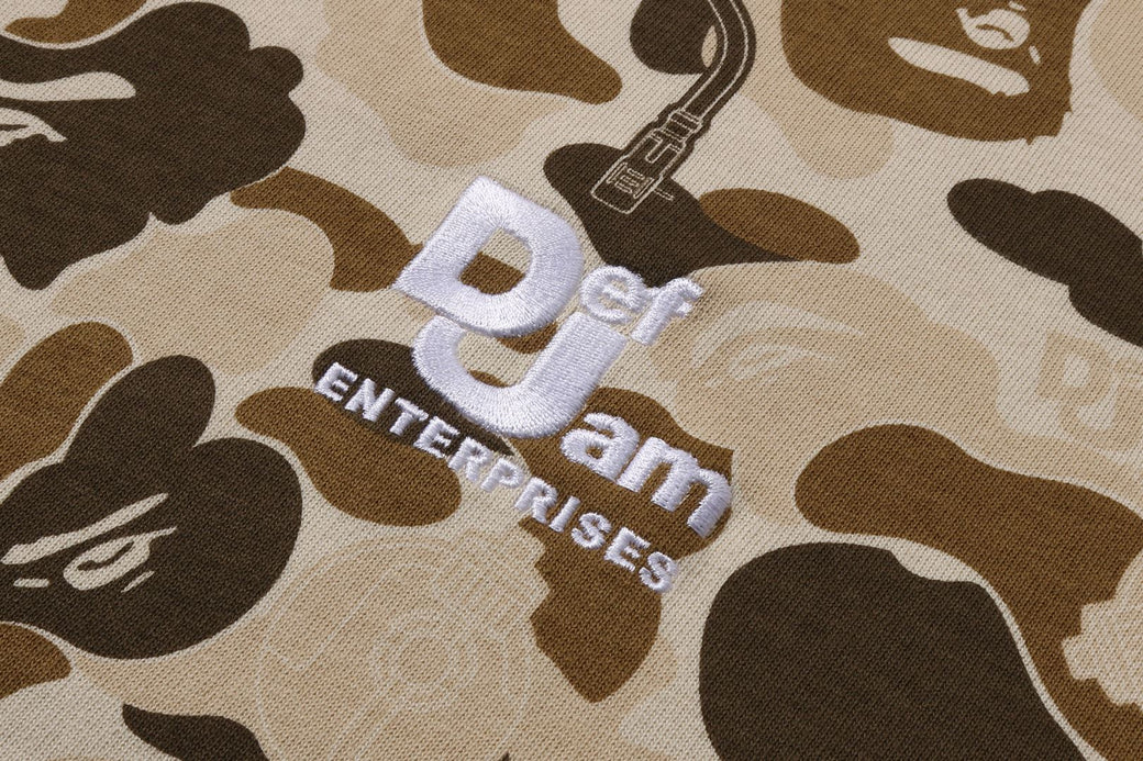 BAPE X DEF JAM 】CAMO RELAXED FIT TEE | bape.com