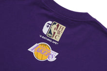 【 BAPE X M&N NBA 】LOS ANGELES LAKERS TEE