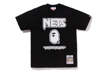 【 BAPE X M&N NBA 】NEW JERSEY NETS TEE