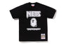 【 BAPE X M&N NBA 】NEW JERSEY NETS TEE