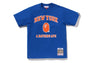 【 BAPE X M&N NBA 】NEW YORK KNICKS TEE