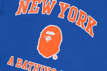 【 BAPE X M&N NBA 】NEW YORK KNICKS TEE