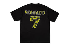 【 BAPE X CR7 】LIFE MULTI LOGO POLY RELAXED FIT JERSEY