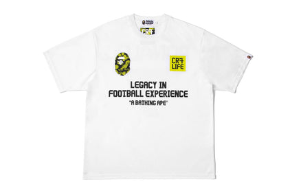 【 BAPE X CR7 】LIFE MULTI LOGO POLY RELAXED FIT JERSEY