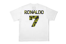 【 BAPE X CR7 】LIFE MULTI LOGO POLY RELAXED FIT JERSEY