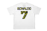 【 BAPE X CR7 】LIFE MULTI LOGO POLY RELAXED FIT JERSEY
