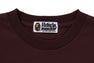 【 BAPE X MOUSSY 】COLLEGE PATCH TEE