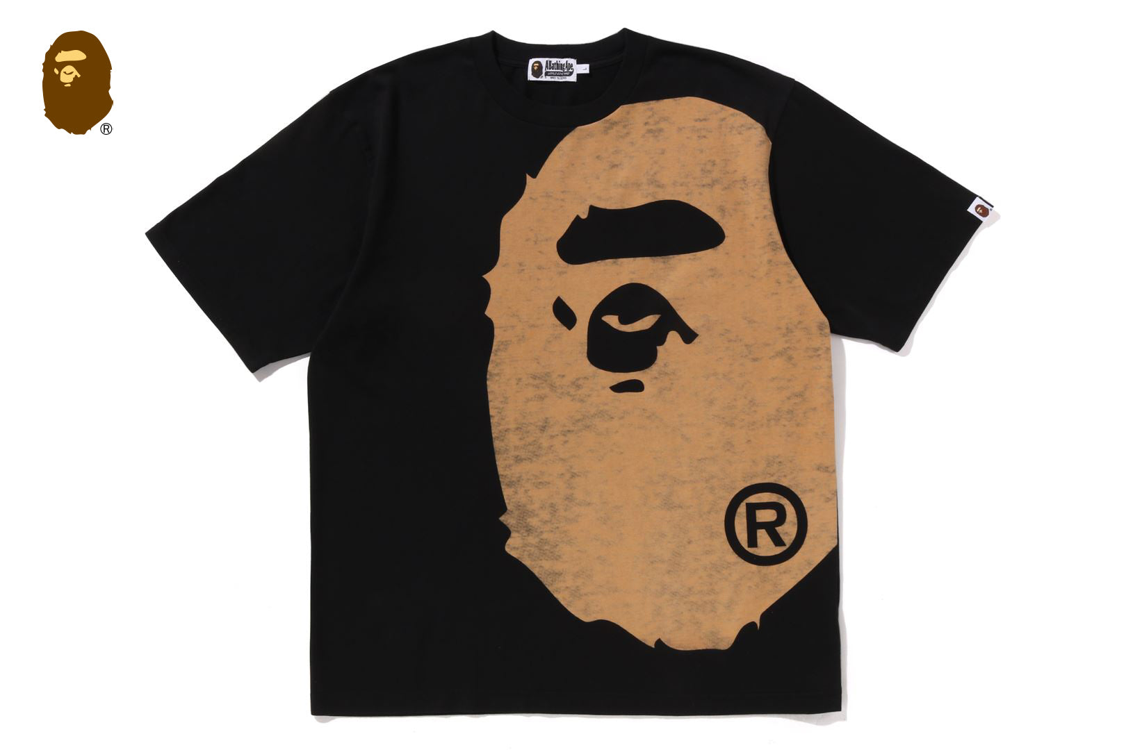 APE ロンT BLEACHED BIG APE HEAD RELAXED FIT TEE | bape.com