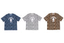 WILD LEOPARD PATTERN COLLEGE RELAXED FIT TEE
