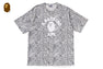 WILD LEOPARD PATTERN COLLEGE RELAXED FIT TEE