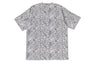WILD LEOPARD PATTERN COLLEGE RELAXED FIT TEE