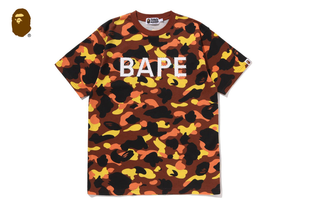 1ST CAMO BAPE RHINESTONE TEE | bape.com