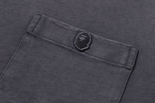 GARMENT DYE ONE POINT RELAXED FIT POCKET TEE