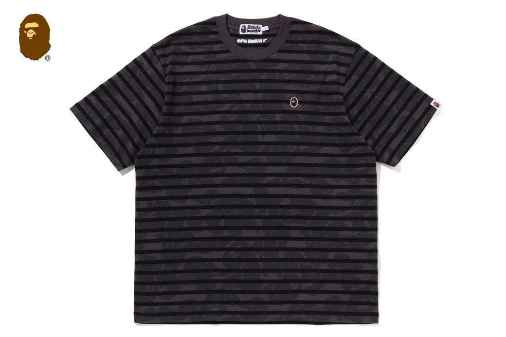 [BAPE]SOLID CAMO STRIPE ONE POINT RELAXED FIT TEE 要在庫確認 SOLID CAMO STRIPE ONE POINT RELAXED FIT TEE | bape.com