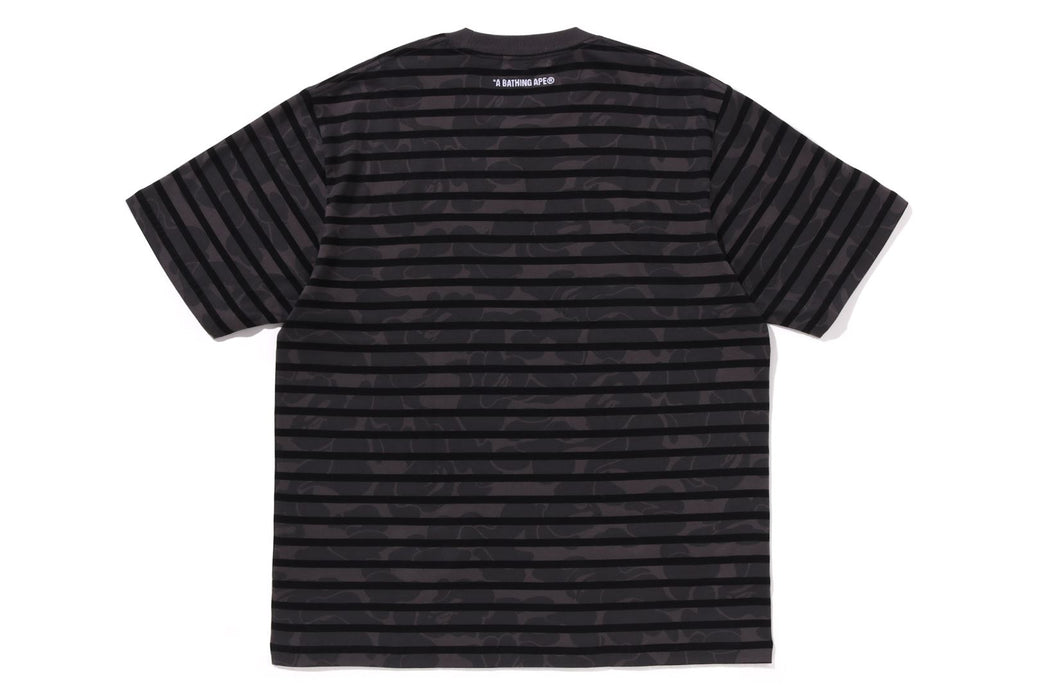 【A BATHING APE】SOLID CAMO STRIPE ONE POINT RELAXED FIT TEE SOLID CAMO STRIPE ONE POINT RELAXED FIT TEE | bape.com