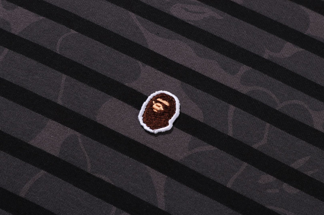 [BAPE]SOLID CAMO STRIPE ONE POINT RELAXED FIT TEE 要在庫確認 SOLID CAMO STRIPE ONE POINT RELAXED FIT TEE | bape.com