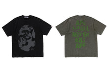 APE HEAD HEAVY WASHED RELAXED FIT TEE