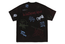 OVERALL PRINT RELAXED FIT TEE