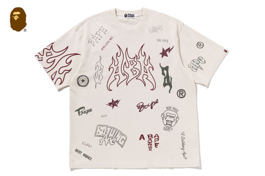 OVERALL PRINT RELAXED FIT TEE