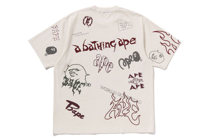 OVERALL PRINT RELAXED FIT TEE